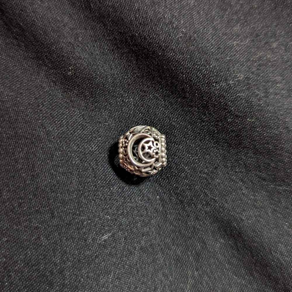 Pandora Sterling Silver Moon and Stars Spacer Charm